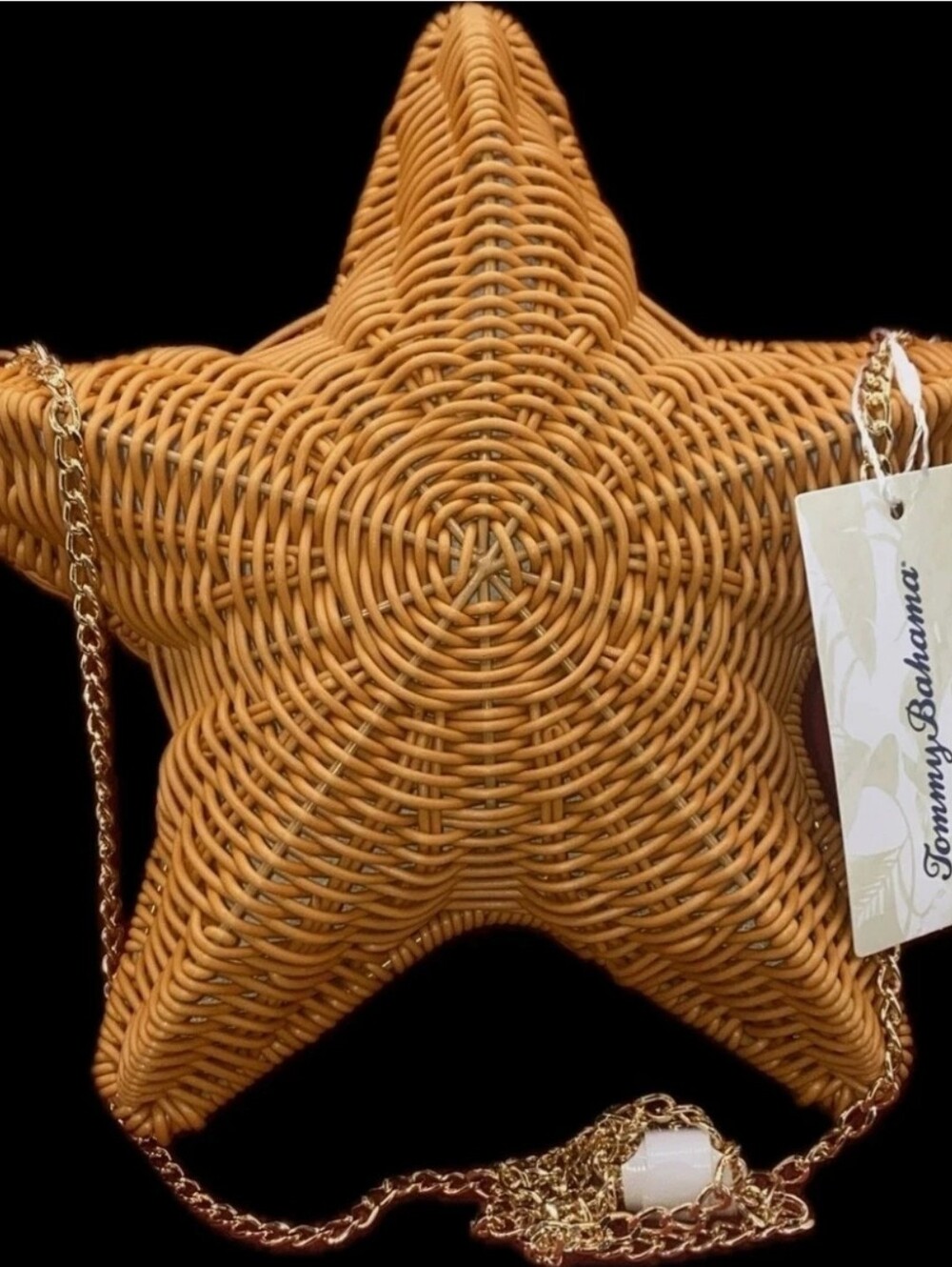 Star-Shaped Woven Crossbody Bag Tommy Bahama